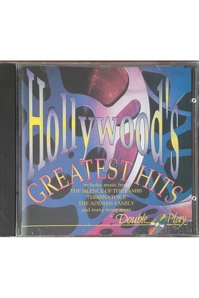 (PLAK DEĞİLDİR CD DİR) Cd Hollywoods Greatest Hits Duble Play Cd