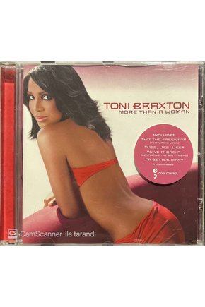 (PLAK DEĞİLDİR CD DİR) Cd Tony Braxton More Than A Woman Cd