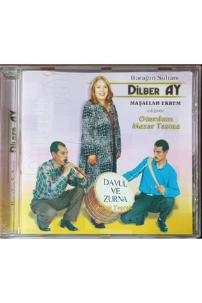 (PLAK DEĞİLDİR CD DİR) Cd Barağın Sultanı Dilber Ay Oturdum Mezar Taşına Cd