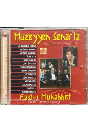 (PLAK DEĞİLDİR CD DİR) Cd Müzeyyen Senar La Faslı Muhabbet Cd