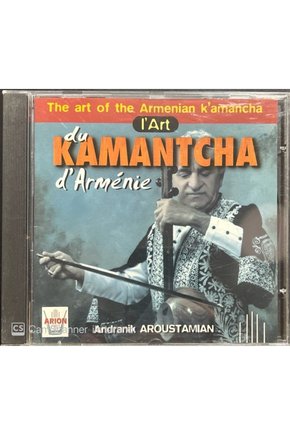 (PLAK DEĞİLDİR CD DİR) Cd Iart Du Kamantcha Darmenie Andranik Aroustamian Cd