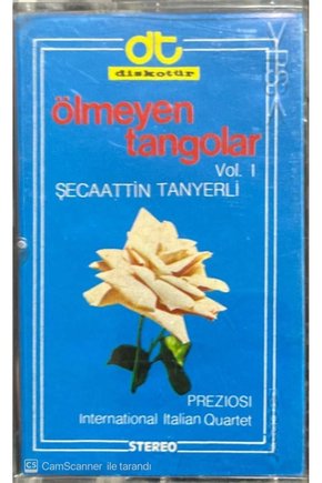 Şecaattin Tanyerli Ölmeyen Tangolar 1 Kaset