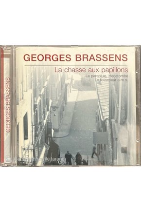 (PLAK DEĞİLDİR CD DİR) Cd Georges Brassens La Chasses Aux Papillons Cd