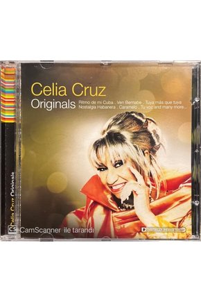 (PLAK DEĞİLDİR CD DİR) Cd Celia Cruz Originals Cd