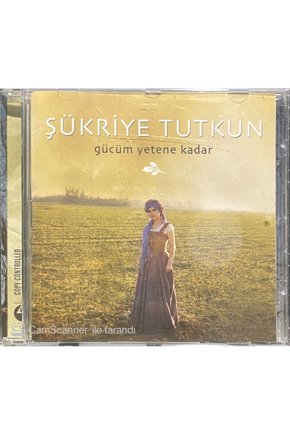 (PLAK DEĞİLDİR CD DİR) Cd Şükriye Tutkun Gücüm Yetene Kadar Cd