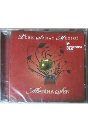 (PLAK DEĞİLDİR CD DİR) Cd Mediha Şen Türk Sanat Müziği Açılmamış Jelatininde Cd