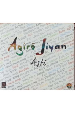 (PLAK DEĞİLDİR CD DİR) Cd Agira Jiyan Aşti Cd