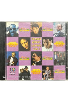 (PLAK DEĞİLDİR CD DİR) Cd Power Ritmo Latino Vol. 1 Cd
