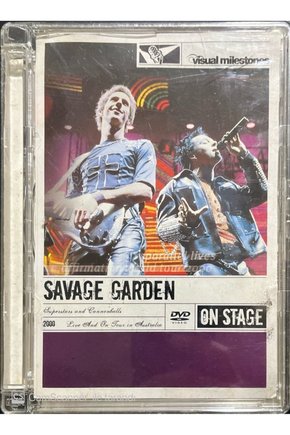 (PLAK DEĞİLDİR CD DİR) Cd Savage Garden 2000 Live And On Tour Australia Dvd