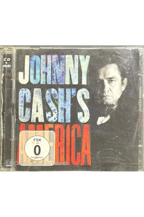 (PLAK DEĞİLDİR CD DİR) Cd Johnny Cash America Cd Dvd