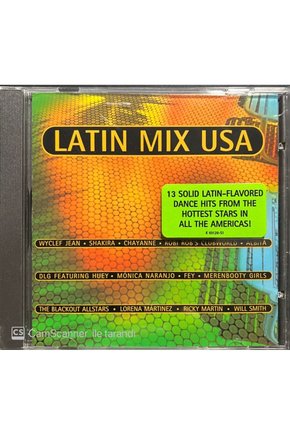(PLAK DEĞİLDİR CD DİR) Cd Latin Mix Usa Cd