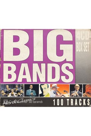 (PLAK DEĞİLDİR CD DİR) Cd Big Bands Hits & Classics 4 Cd Jazz Box Set Cd