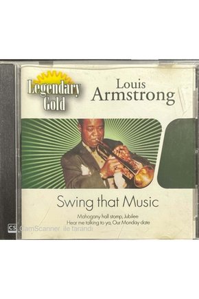 (PLAK DEĞİLDİR CD DİR) Cd Louis Armstrong Swing That Music Cd