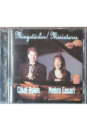 (PLAK DEĞİLDİR CD DİR) Cd Cihat Aşkın Mehru Ensari Minyatürler  Miniatures Cd