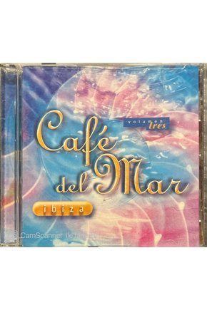 (PLAK DEĞİLDİR CD DİR) Cd Cafe Del Mar Ibiza Cd
