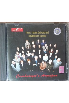 (PLAK DEĞİLDİR CD DİR) Cd Yıldız Teknik Ünüversitesi Cumhuriyet Korosu Cumhuriyete Armağan Cd