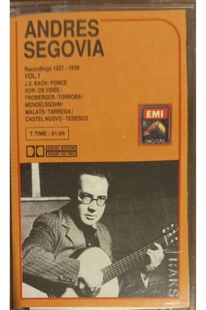 Andres Segovia Kaset