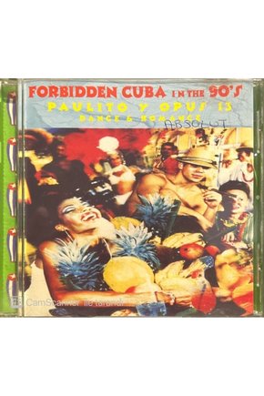 (PLAK DEĞİLDİR CD DİR) Cd Forbidden Cuba In The 90s Paulito Y Opus 13 Cd