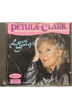 (PLAK DEĞİLDİR CD DİR) Cd Petula Clark Love Songs Cd