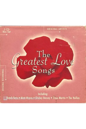 (PLAK DEĞİLDİR CD DİR) Cd The Greatest Love Songs 3 Cd Box Set