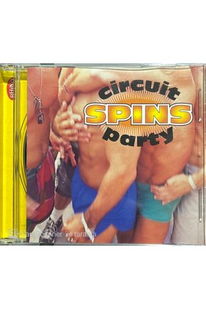 (PLAK DEĞİLDİR CD DİR) Cd Spins Circuit Party Cd