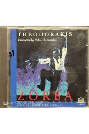 (PLAK DEĞİLDİR CD DİR) Cd Theodoraki Zorba The Ballet Cd