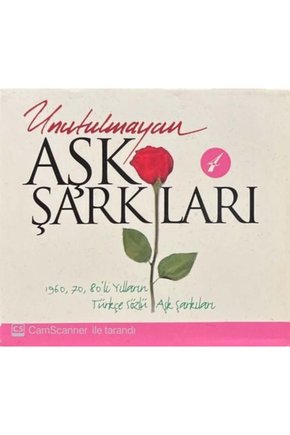 (PLAK DEĞİLDİR CD DİR) Cd Unutulmayan Aşk Şarkıları Cd
