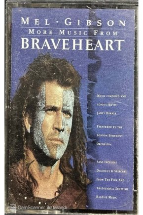 Mel Gibson Braveheart Soundtrack Kaset
