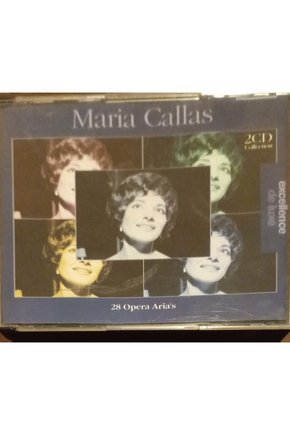 (PLAK DEĞİLDİR CD DİR) Cd Maria Callas Cd