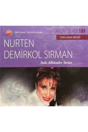 (PLAK DEĞİLDİR CD DİR) Trt Arşiv Serisi 188 Nurten Demirkol Sırman Solo Albümler Serisi Cd