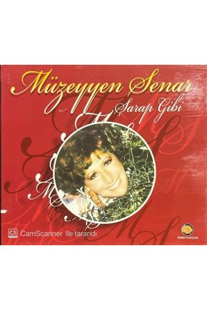 (PLAK DEĞİLDİR CD DİR) Cd Müzeyyen Senar Şarap Gibi Cd