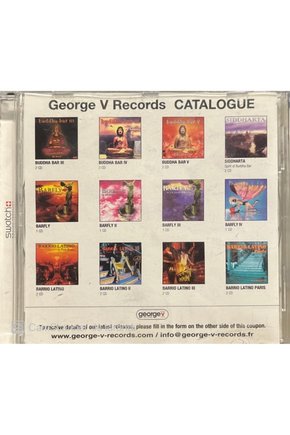 (PLAK DEĞİLDİR CD DİR) Cd George V Records Caralogue Cd