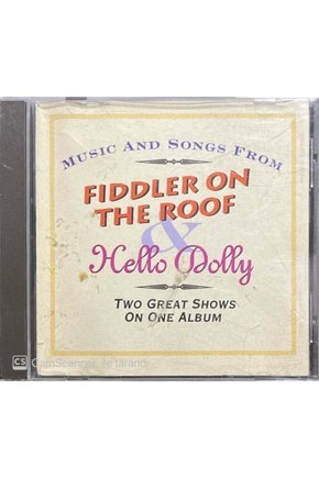 (PLAK DEĞİLDİR CD DİR) Cd Fiddler On The Roof Hello Dolly Cd