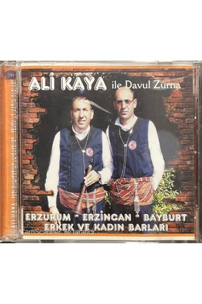 (PLAK DEĞİLDİR CD DİR) Cd Ali Kaya Ile Davul Zurna Cd