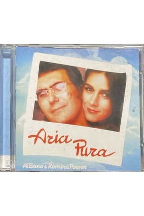 (PLAK DEĞİLDİR CD DİR) Cd Al Bano Romina Power Aria Pura Cd