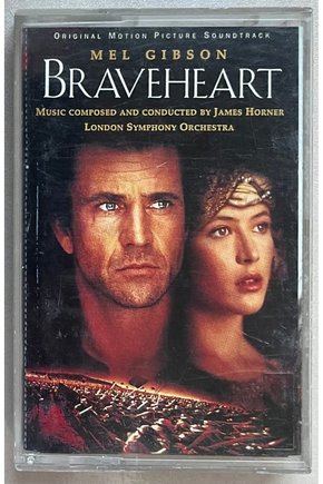 Braveheart Original Motion Picture Soundtrack Kaset