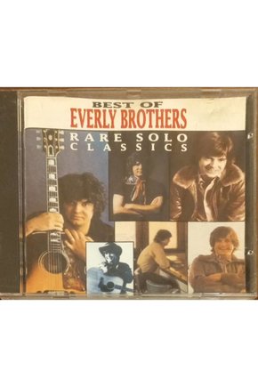 (PLAK DEĞİLDİR CD DİR) Cd Best Of Everly Brothers Rare Solo Classics Cd