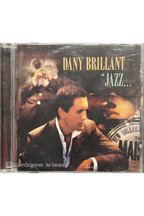 (PLAK DEĞİLDİR CD DİR) Cd Dany Brillant Jazz Cd