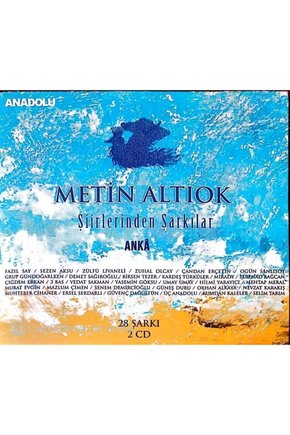 (PLAK DEĞİLDİR CD DİR) Cd Metin Altıok Şiirlerinden Şarkılar Anka Cd