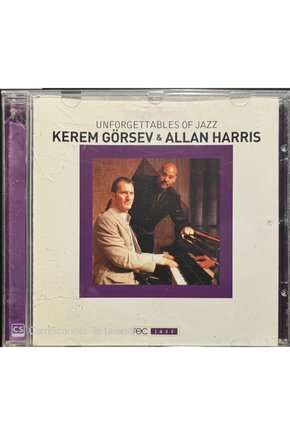 (PLAK DEĞİLDİR CD DİR) Cd Kerem Görsev & Allan Harris Unforgettables Of Jazz Cd