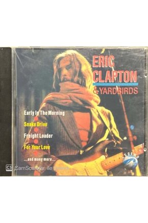 (PLAK DEĞİLDİR CD DİR) Cd Eric Clapton & Yardbirds Unoffical Cd