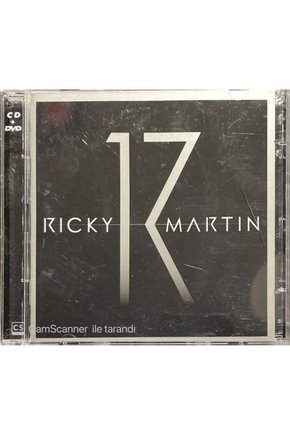 (PLAK DEĞİLDİR CD DİR) Cd Rick Martin 17 Cd Dvd