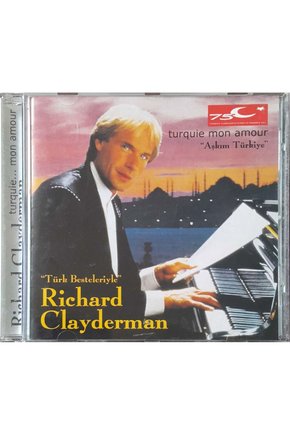 (PLAK DEĞİLDİR CD DİR) Cd Türk Besteleriyle Richard Clayderman Cd