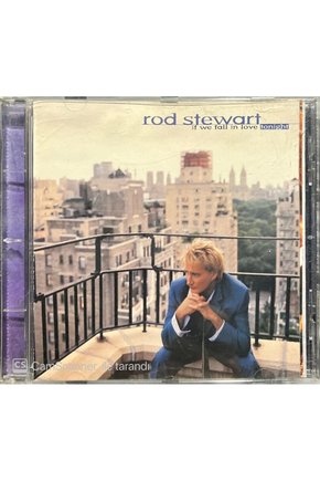 (PLAK DEĞİLDİR CD DİR) Cd Rod Stewart If We Fall In Love Tonight Cd