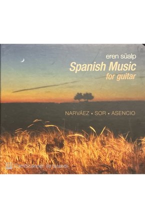 (PLAK DEĞİLDİR CD DİR) Cd Eren Süalp Spanish Music For Guitar Cd