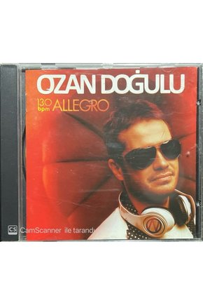 (PLAK DEĞİLDİR CD DİR) Cd Ozan Doğulu 130 Bpm Allegro Cd