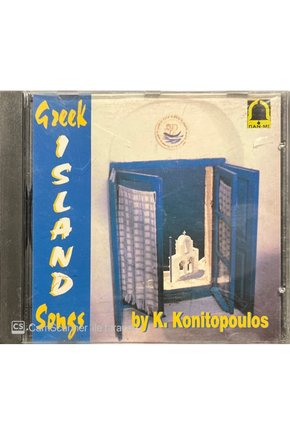 (PLAK DEĞİLDİR CD DİR) Cd Greek Island Songs Cd