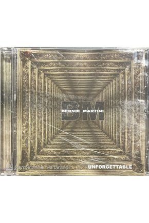 (PLAK DEĞİLDİR CD DİR) Cd Bernie Martini Unforgettable Cd