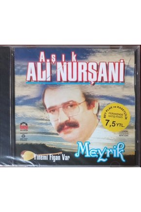 (PLAK DEĞİLDİR CD DİR) Cd Aşık Ali Nurşani Yinemi Figan Var Meyrik Açılmamış Jelatininde Cd