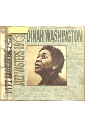 (PLAK DEĞİLDİR CD DİR) Cd Dinah Washington Jazz Masters 19 Cd